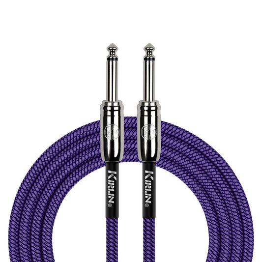 Kirlin 10ft Woven Purple Instr Cable # IWCC-201PN/PUA-10
