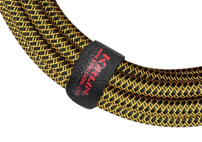 Kirlin IWCC202BY 20ft Tweed Entry Woven Instrument Cable RA - Straight with Chrome Ends [KIWCC202BY-20]