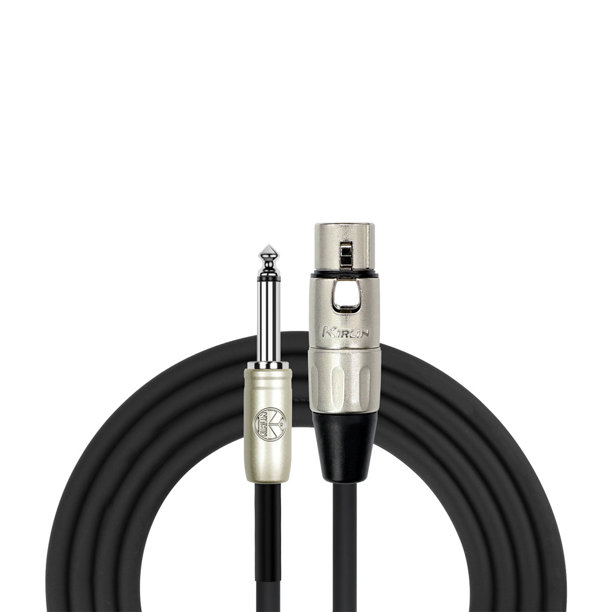 Kirlin KMP482PR Fem XLR to 1/4" Jack Microphone Cable 6Ft [KMP482PR-6]