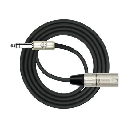 Kirlin 6FT Male XLR - 6.5 Stereo Jack Cable [KMP483PR-6]