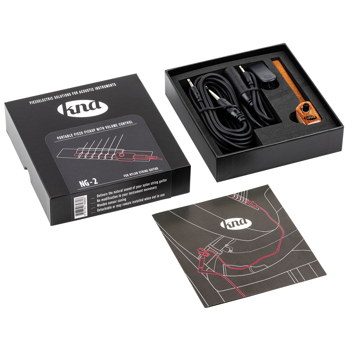KNA NG-2 Classical Guitar Pickup with Volume Control