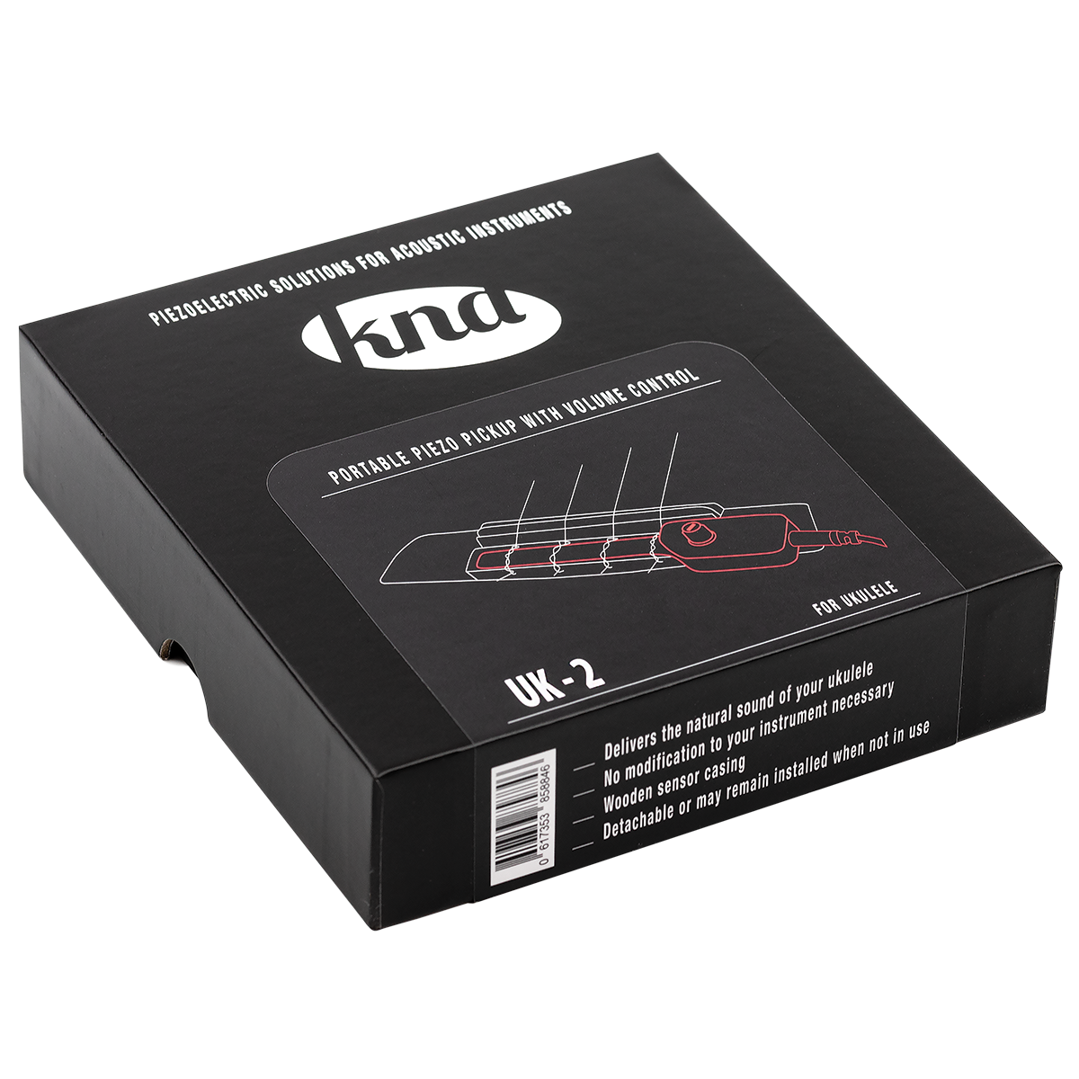 KNA UK-2 Ukulele Pickup with Volume Control