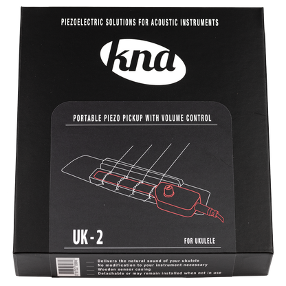 KNA UK-2 Ukulele Pickup with Volume Control