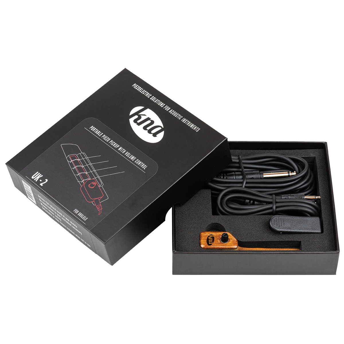 KNA UK-2 Ukulele Pickup with Volume Control
