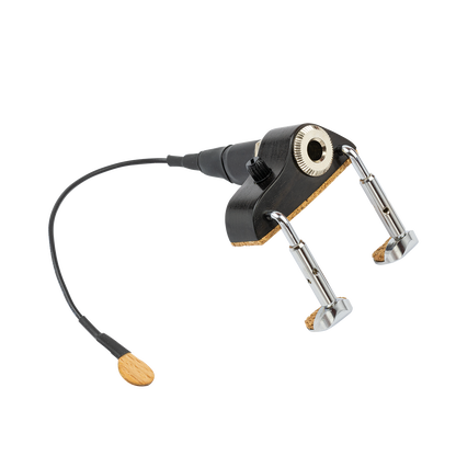 KNA VV-3V Ebony Violin Pickup with Volume Control
