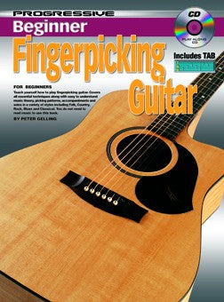Progressive Beginner Fingerpicking Guitar Book/CD