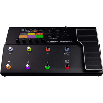 Line 6 POD GO Portable Amp / Effects Modeler | Helix Family