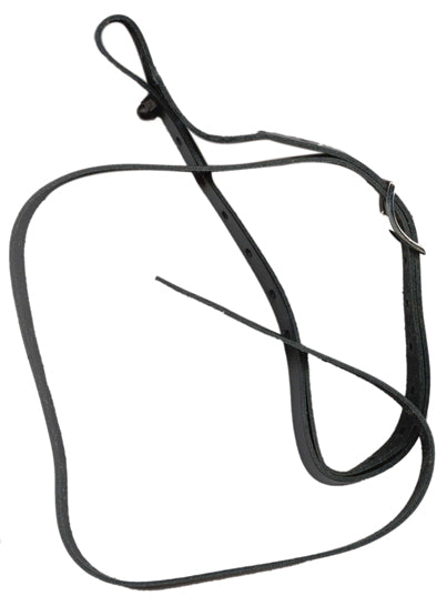 MANDOLIN STRAP LEATHER BLACK