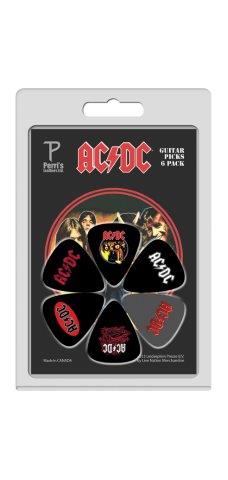 Perris 6-Pack AC/DC 'HWTH' Licensed Guitar Picks Pack