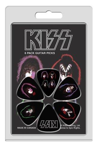 Perris 6-Pack KISS Licensed Guitar Picks Pack