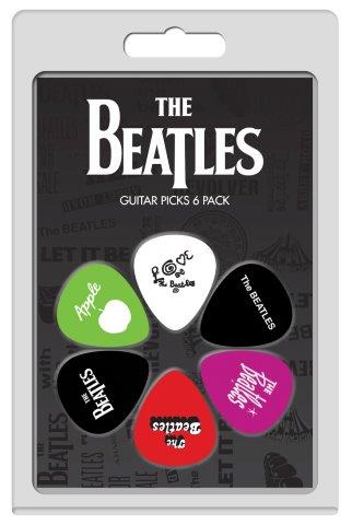 Perris 6-Pack The Beatles Licensed Guitar Picks Pack