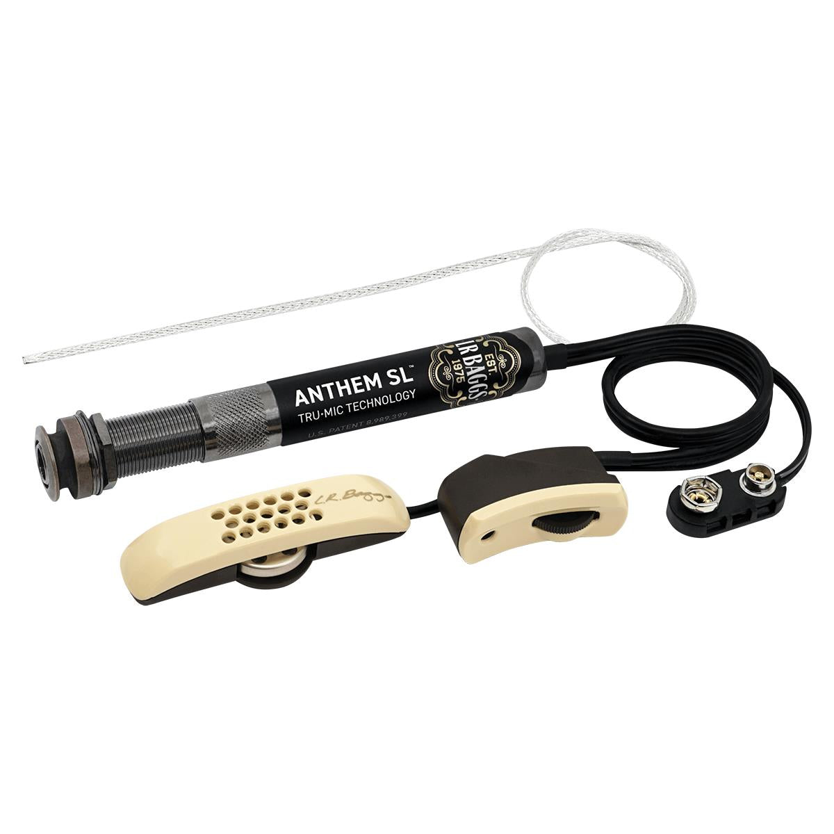 LR Baggs ANTHSL Anthem SL Acoustic Guitar Pickup System with Element & Microphone