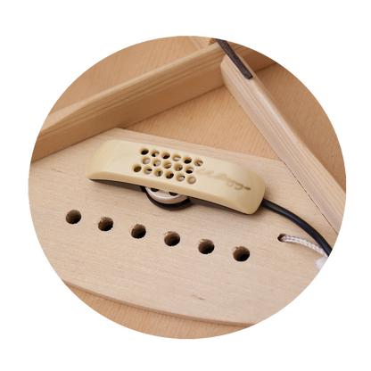 LR Baggs ANTH Anthem Acoustic Guitar Split Saddle Pickup System with Element & Microphone