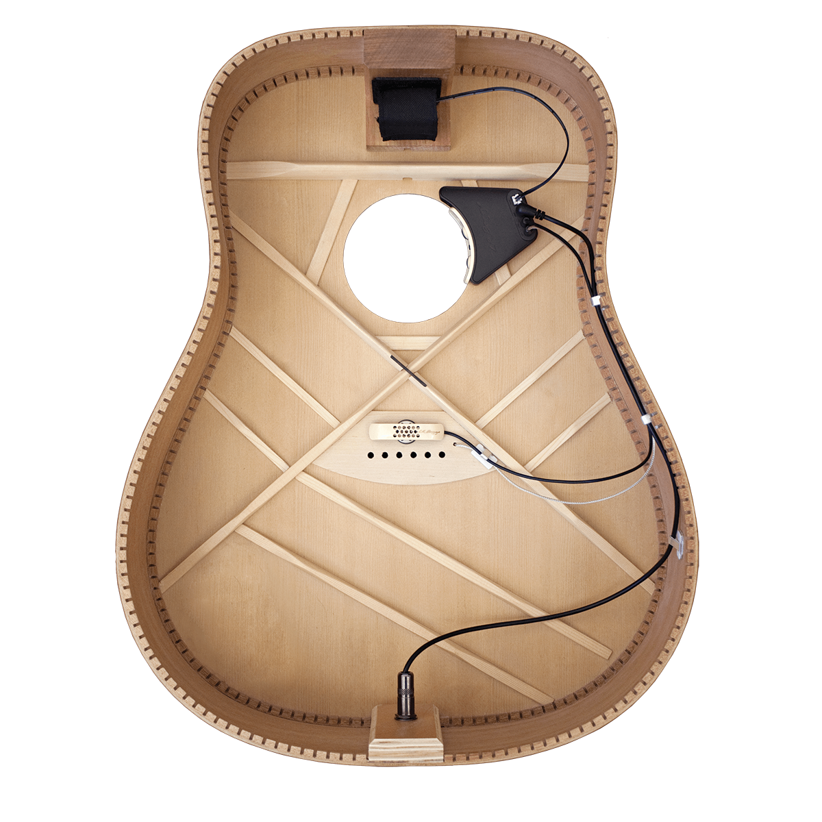 LR Baggs ANTH Anthem Acoustic Guitar Pickup System with Element & Microphone