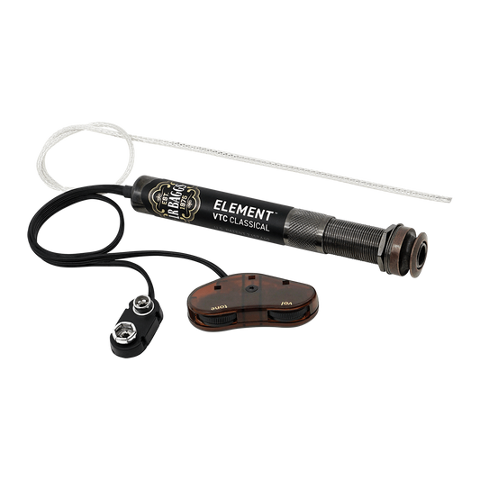 LR Baggs EAS-VTC-N Element Active Pickup System Volume & Tone Control Classical Guitar