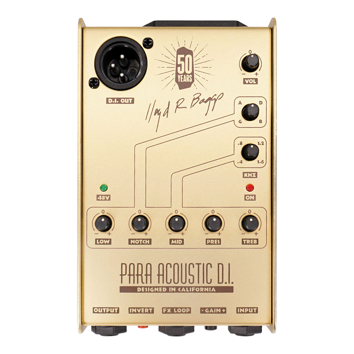 LR Baggs PARA-DI Acoustic Guitar Preamp Limited 50th Anniversary Edition