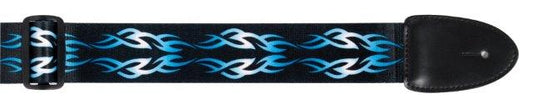 2 INCH GTR STRAP POLY BLUE/BLACK TRIBAL