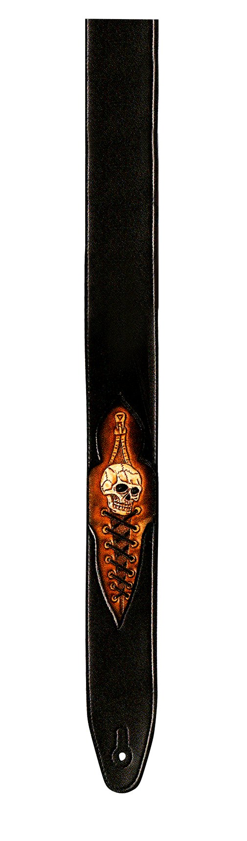 XTR 2 1/2 LEATHER STRAP-SKULL