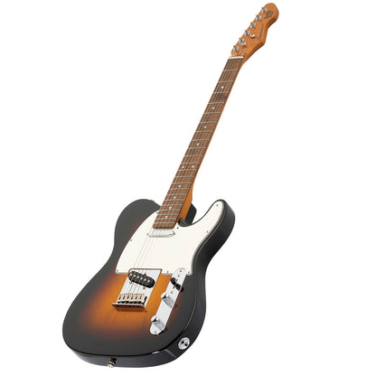 Levinson Sceptre Arlington Std Single Cutaway 3 Tone Sunburst SS w Indian Laurel Board