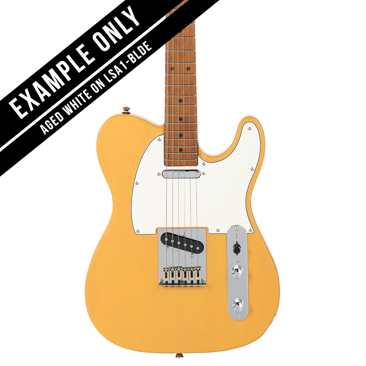 Levinson Sceptre Arlington 3 Ply Pickguard - Aged White