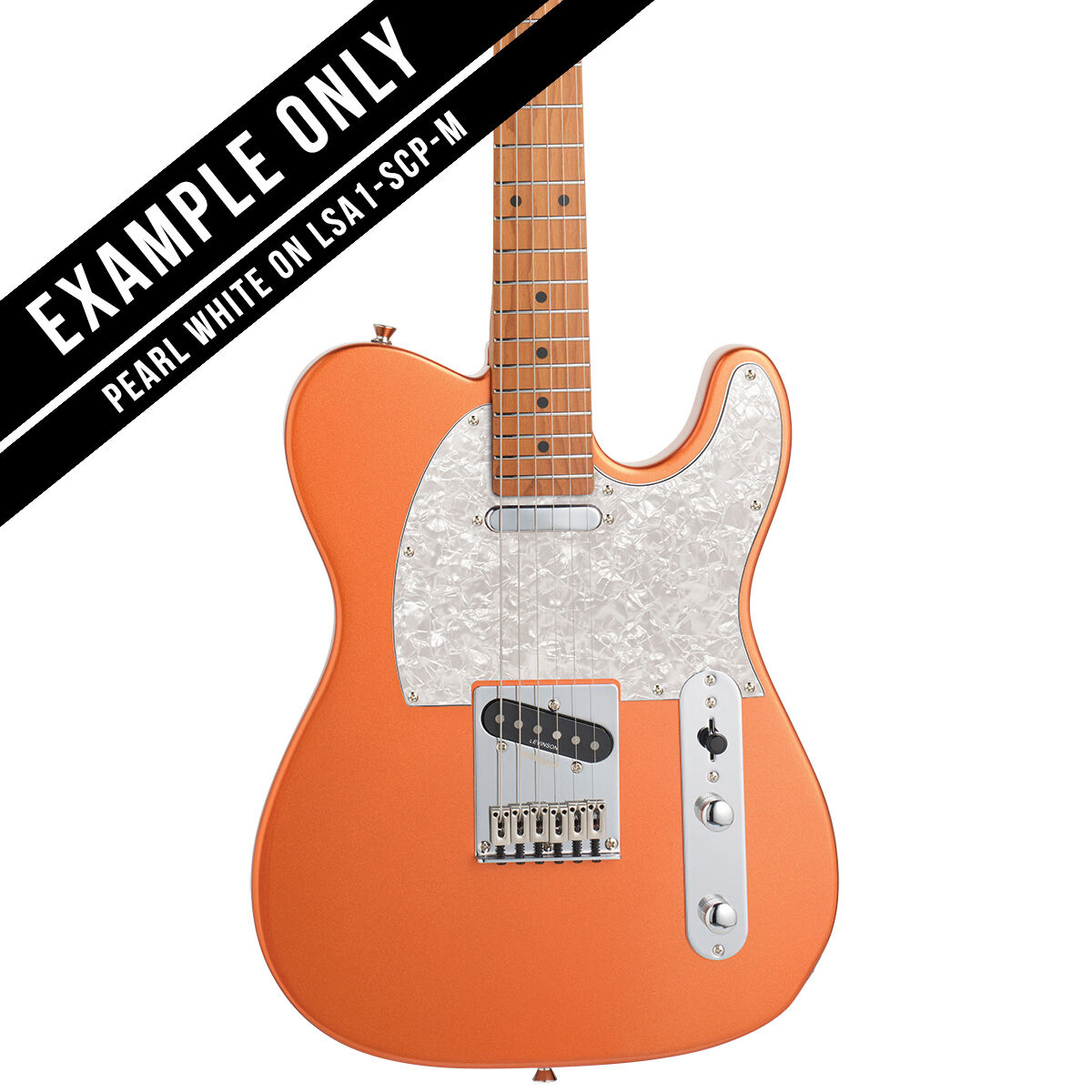 Levinson Sceptre Arlington 3 Ply Pickguard - Pearl White