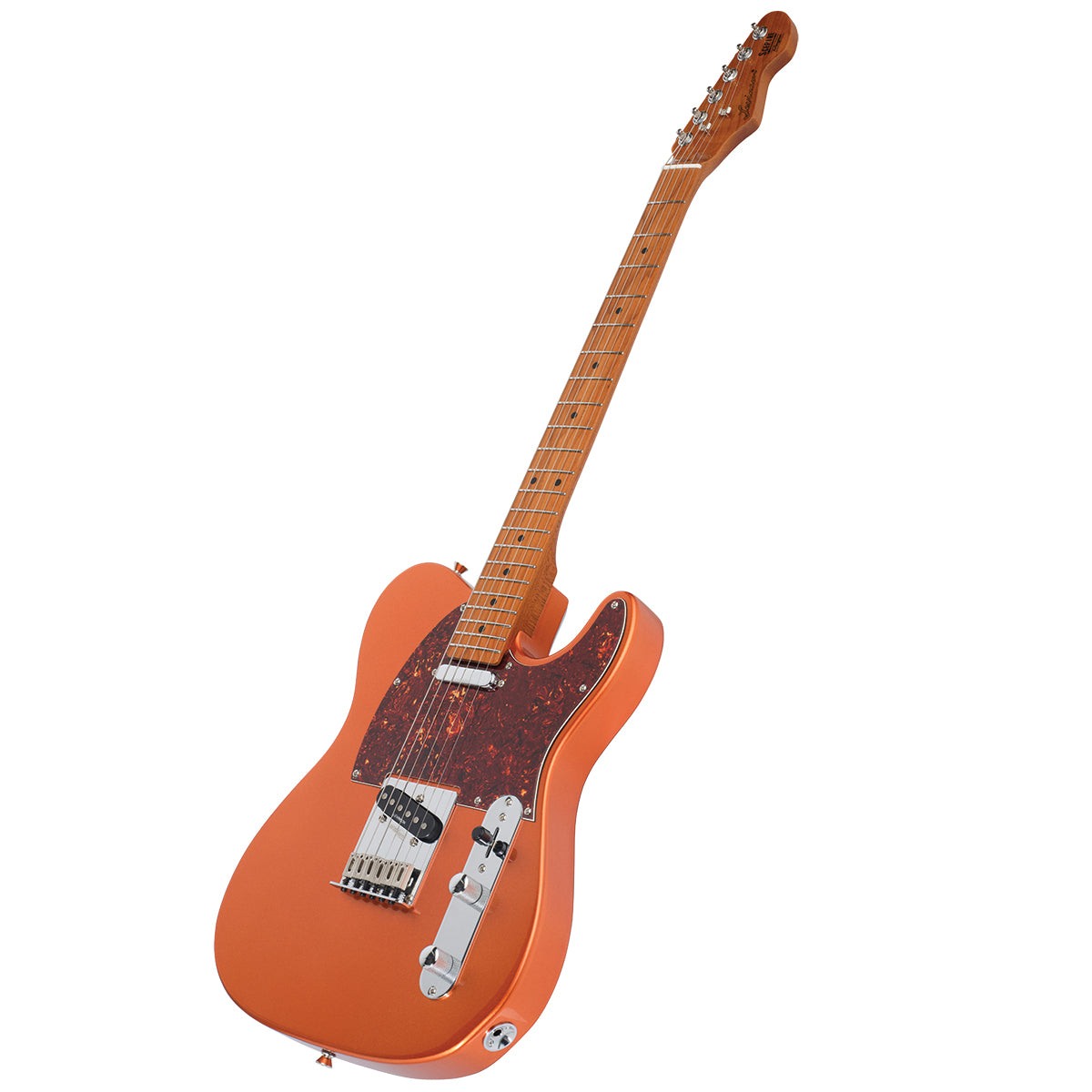 Levinson Sceptre Arlington Std Single Cutaway Sienna Metallic Copper SS w Maple Board