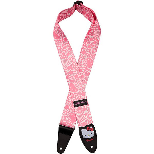 Fender x Hello Kitty Polyester Strap Pink