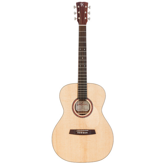 Kremona M15E Steel String Acoustic Solid Spruce Top fitted with LR Baggs preamp and Case