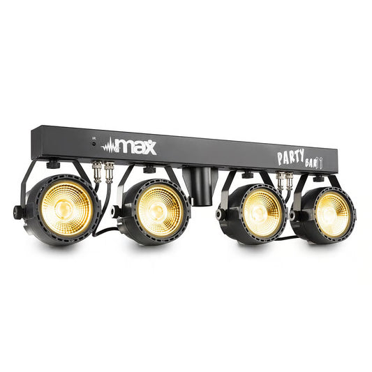 MAX PartyBar11 LED Effect Bar with 4x 20W 3-in-1 COB LEDs