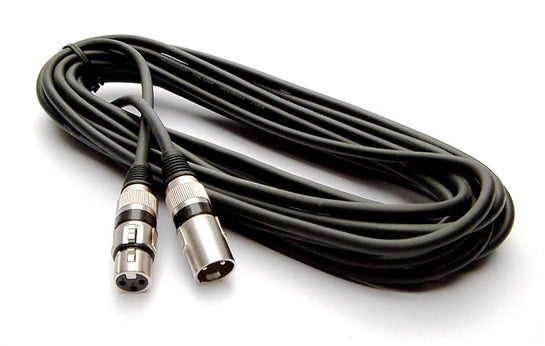 0.5 MTR MIC CABLE XLR TO XLR BLACK N/PL CONNECTO