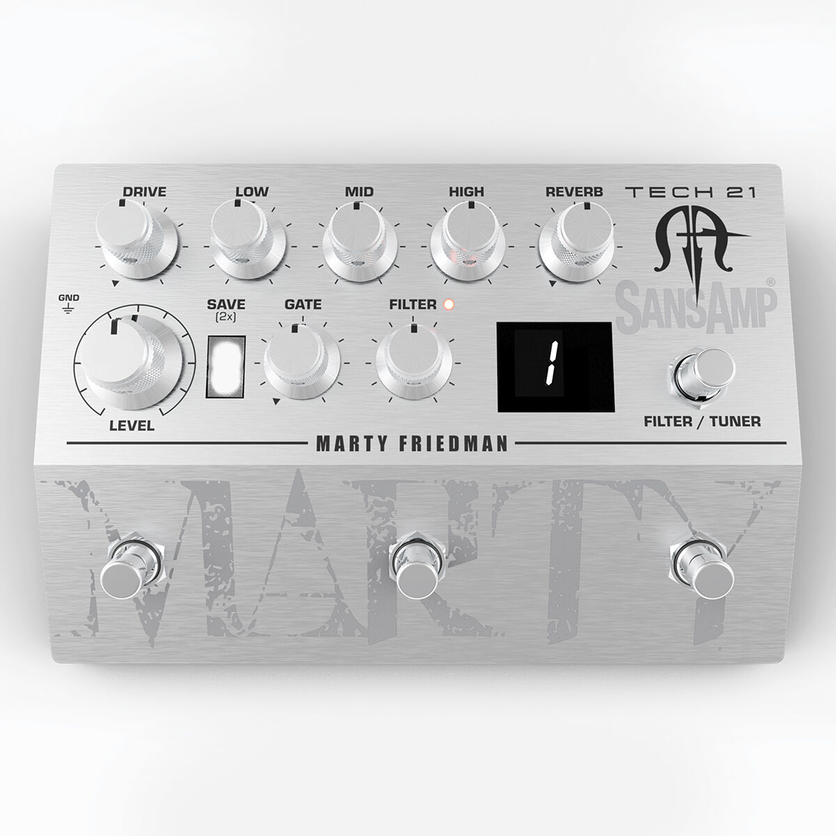 Tech 21 Marty Friedman Signature SansAmp [MF1]
