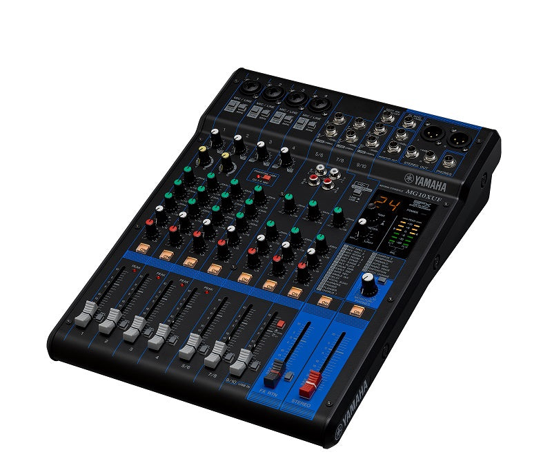 YAMAHA MG10XUF D-PRE MIXER WITH EFFECTS USB AND FADERS