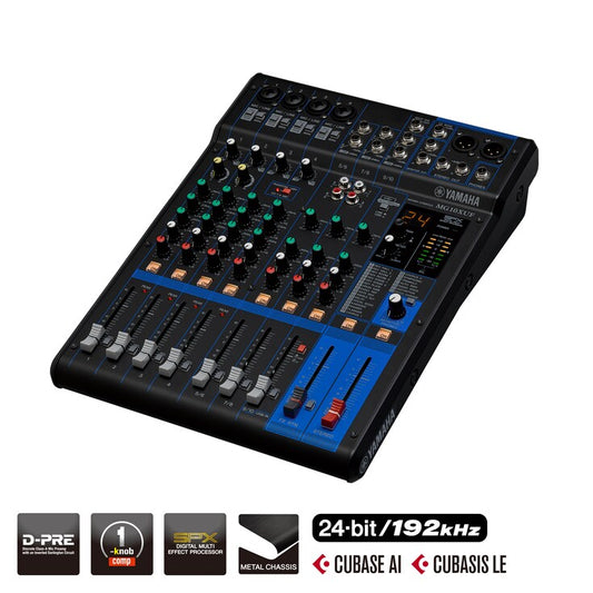 YAMAHA MG10XUF D-PRE MIXER WITH EFFECTS USB AND
