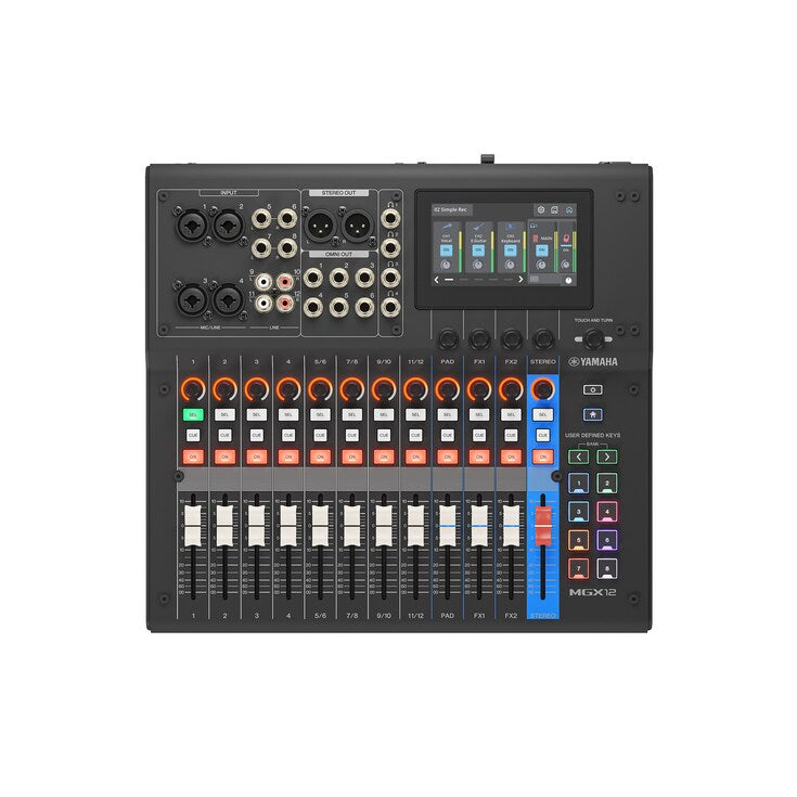 Yamaha MGX12 18 Channel Digital Mixing Console | Black