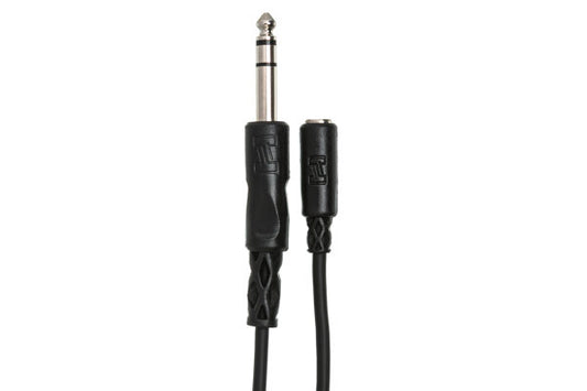 HOSA 10Ft 3.5mm TRS To 1/4" TRS Adapter Cable | HOS-MHE310