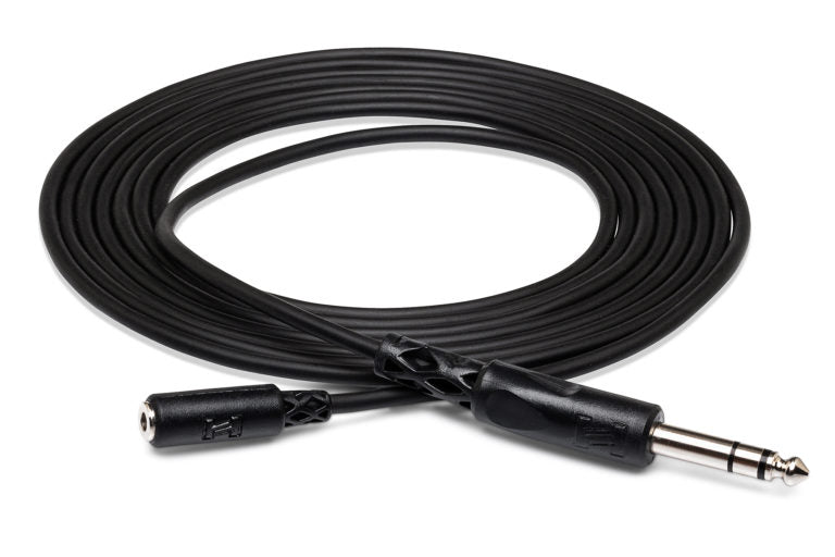 HOSA 10Ft 3.5mm TRS To 1/4" TRS Adapter Cable | HOS-MHE310