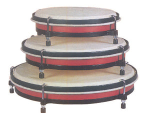 PLENA DRUMS 08/10/12 INCH RED NATURAL SKIN