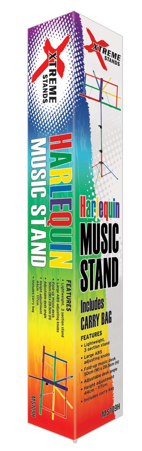 XTREME HARLEQUIN MUSIC STAND