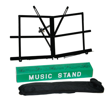 TABLE TOP MUSIC STAND BLACK PLATED W/HEAVY DUTY