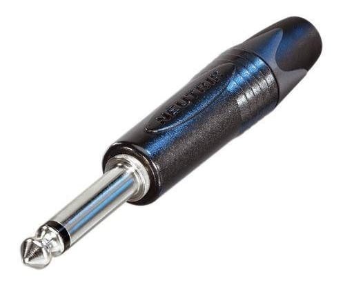 NP2X-BAG 1/4" PLUG NICKEL CONTACT BLACK