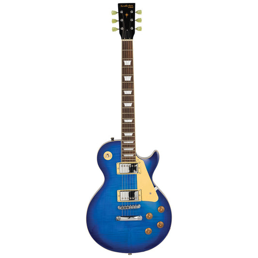 Northstar Pro LP-Style Electric Guitar Thru Blue Burst Gloss [NSP3-BL]