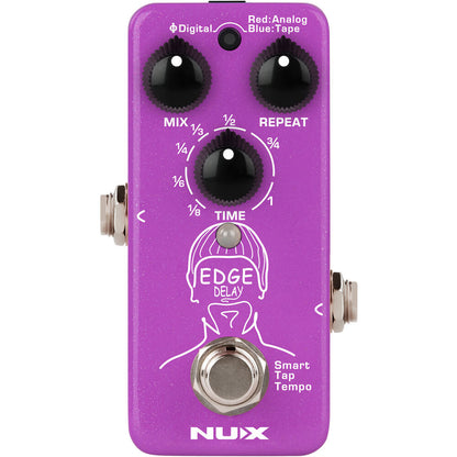 NU-X Mini Core Series Edge Delay Pedal | 3-Mode Delay Effects