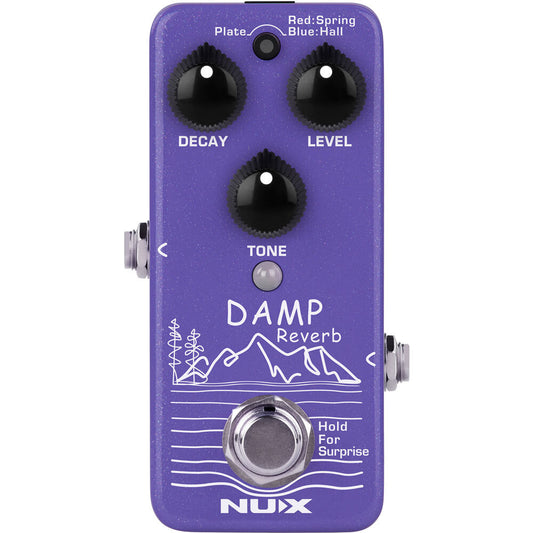 NU-X Mini Core Series Damp 3-Mode Reverb Effects Pedal