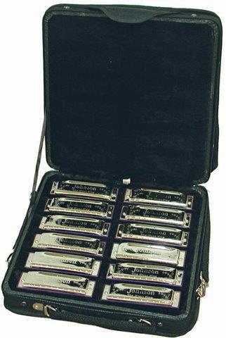 HARMONICAS W/CASE Q/P12