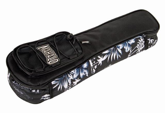 SOPRANO UKULELE GIG BAG HEAVY DUTY BLACK W/HAWAI