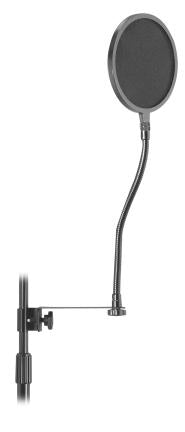 On Stage Pop Blocker 6" with Gooseneck and Bar Clamp