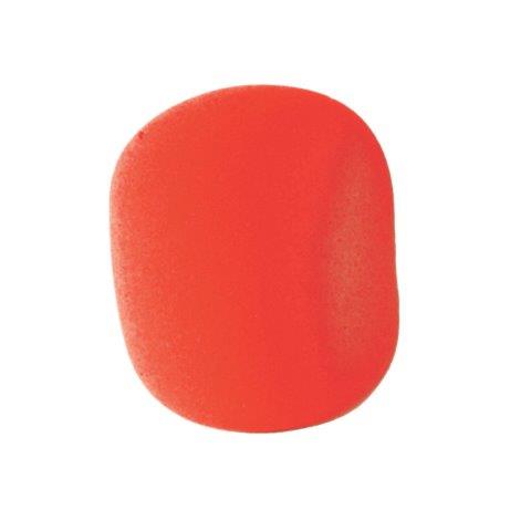 On Stage Red Foam Microphone Windscreen Pk-1