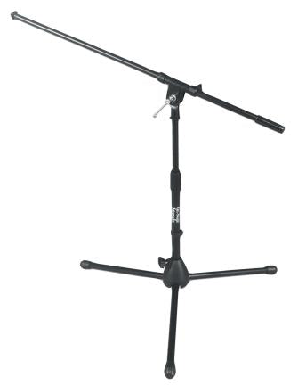 On Stage Low Profile Boom Mic Stand with Tripod Base
