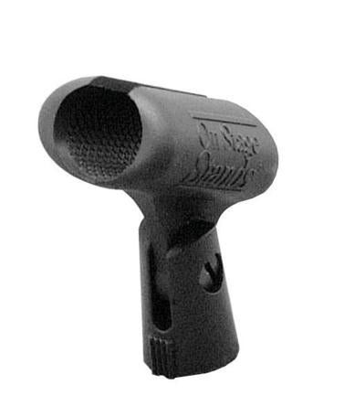 On Stage Unbreakable Rubber Mic Clip for Dynamic Mics with Adaptor