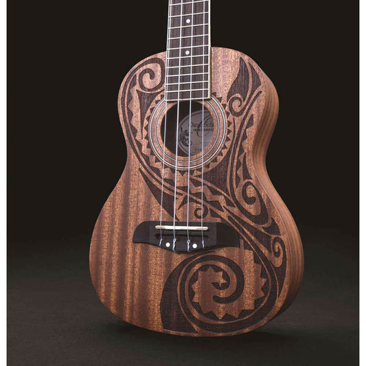 Oscar Schmidt OU2TAT-A-U Concert Ukulele Hawaiian Tattoo